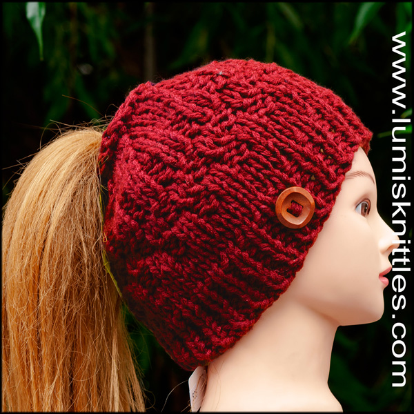 Tomato Red Beanie Hat