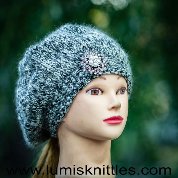 Black and White Beret