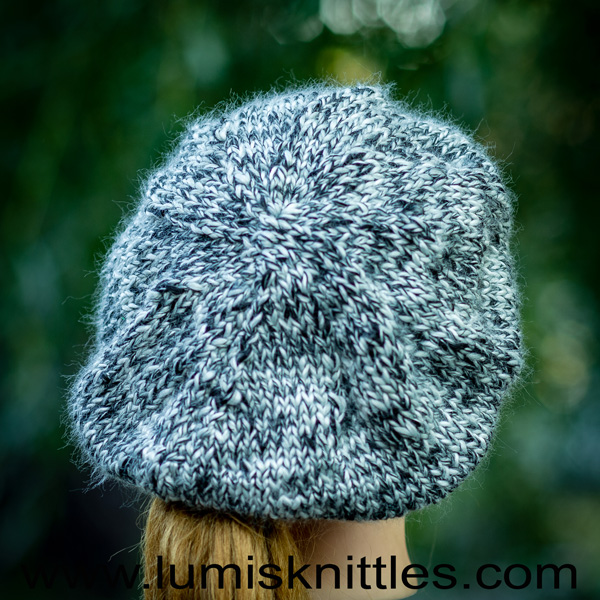 Black and White Beret