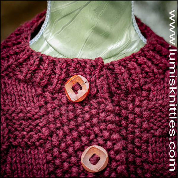 Burgundy Alpaca Tunic